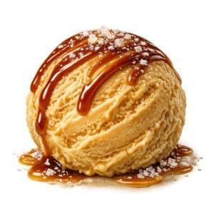 Sea Salt Caramel Keto Gelato